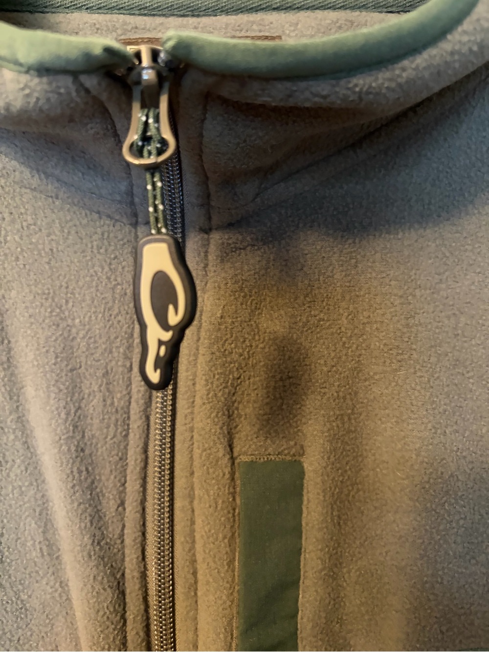 Drake Waterfowl Camp Fleece Vest Olive Green Size XL - Picture 4 of 7